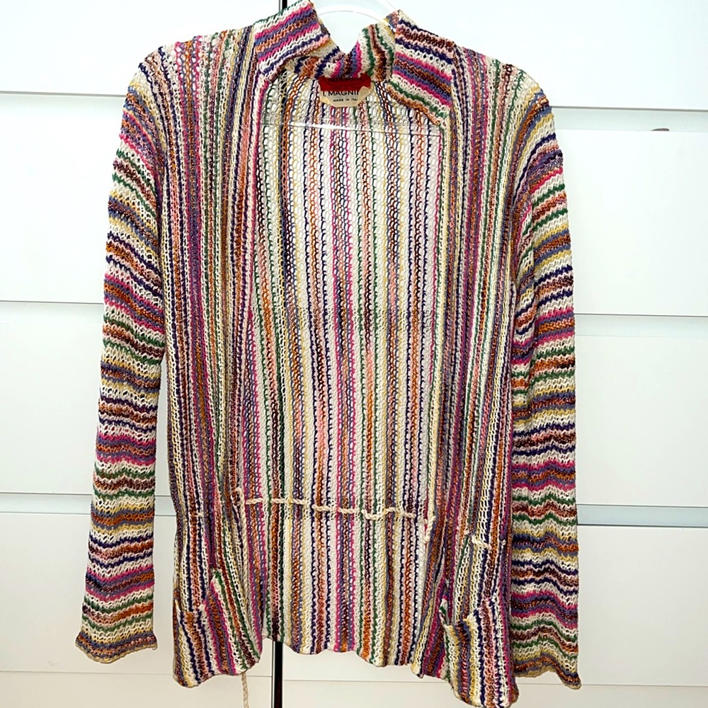Missoni Multi-Color Crochet Swimwear Coverup